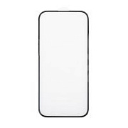 Защитное стекло "Оптима" для iPhone 16 Черный (Закалённое, полное покрытие)