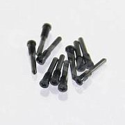 Винты для iPhone X/Xs/Xs Max/11/11 Pro/11 Pro Max/12/12 mini/12 Pro/12 Pro Max/13/13 mini/13 Pro/13 Pro Max/14/14 Pro/14 Plus/14 Pro Max/15/15 Pro/15 Plus/15 Pro Max/16/16e/16 Pro/16 Pro Max внешний (10 шт.) Черный