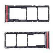 Держатель SIM для Infinix Smart 10 (X6725) Серебро