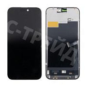 Дисплей для iPhone 15 Pro Max (A3106) в сборе с тачскрином Черный - (In-Cell) Стандарт