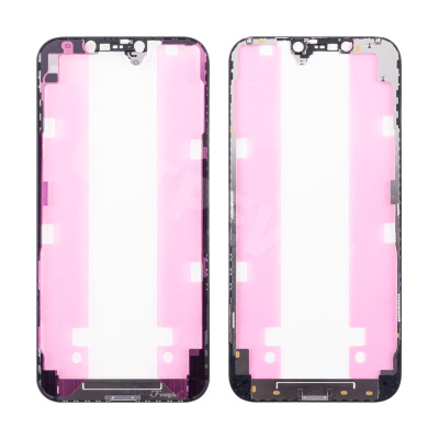 Рамка дисплея для iPhone 12 Pro Max (A2411) Черный - OR (Feaglet)