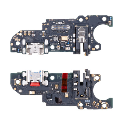 Шлейф для Huawei Honor X5 (VNA-LX2) плата на системный разъем/разъем гарнитуры/микрофон - Премиум