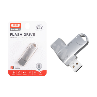 USB-флеш (USB 3.0) 128GB XO DK02 Серебро