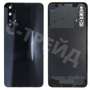 Задняя крышка для Huawei Honor 20 (YAL-L21) Черный - Премиум