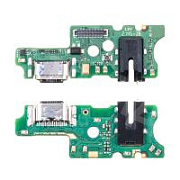 Шлейф для Tecno Spark 9 Pro (KH7n) плата на системный разъем/разъем гарнитуры/микрофон - Премиум