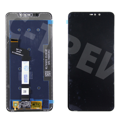 Дисплей для Xiaomi Redmi Note 6 Pro (M1806E7TH) в сборе с тачскрином Черный - Оптима