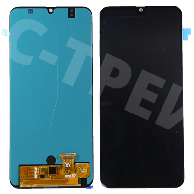 Дисплей для Samsung Galaxy A50/A30 (A505F/A305F) в сборе с тачскрином Черный - (OLED)