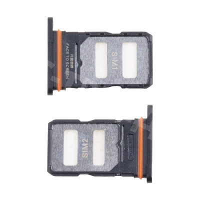 Держатель SIM для Xiaomi Redmi Note 14 Pro 5G (24090RA29G) Черный