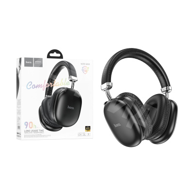 Беспроводные наушники Bluetooth Hoco W35 Max (накладные) Черный