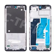 Рамка дисплея для Tecno Spark 20 (KJ5) Черный (возможен дефект ЛКП)