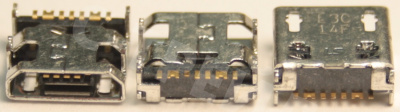 Разъем MicroUSB для Samsung Galaxy S6810/C3592/E1272/E2202/S3332/S3802/S5280/S5282/S7390/S7710