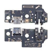 Шлейф для Samsung Galaxy A04 (A045F) плата системный разъем/разъем гарнитуры/микрофон - Премиум
