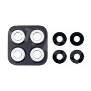 Стекло камеры для Huawei Honor X8b (LLY-LX1) в сборе с рамкой Черный