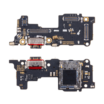 Шлейф для Xiaomi Poco F6 Pro (23113RKC6G) плата системный разъем/разъем SIM/микрофон