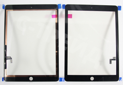 Тачскрин для iPad Air 1/5 9.7" 2013/2017 (A1474/A1475/A1476/A1822/A1823/A1474/A1475/A1476) Черный - OR