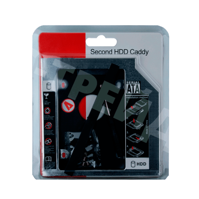 Переходник Optibay 12.7 для установки жесткого диска или SSD (SATA 2.5")