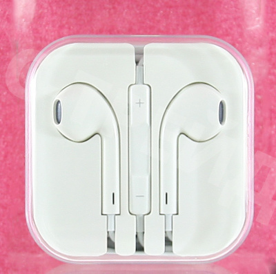 Гарнитура "3,5 мм" Jack для iPhone (вкладыши) Белый - OR