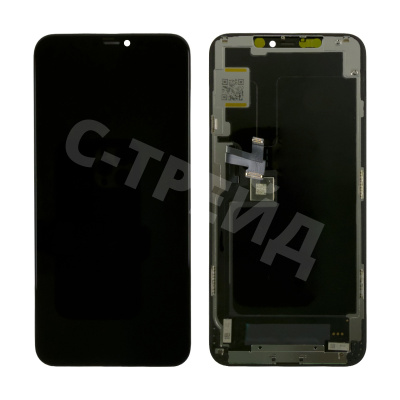 Дисплей для iPhone 11 Pro Max (A2218) в сборе с тачскрином Черный - (In-Cell) Стандарт