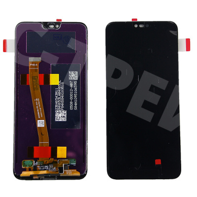 Дисплей для Huawei Honor 10 (COL-L29) в сборе с тачскрином Черный - OR (Отпечаток работает)