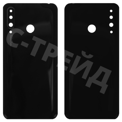 Задняя крышка для Huawei Honor 20 Lite/20S/P30 Lite (MAR-LX1H/MAR-LX1M) (48MP) Черный - Премиум