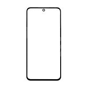 Стекло для переклейки Realme C75 4G (RMX3941) с OCA пленкой Черный - OR (Mitsubishi)