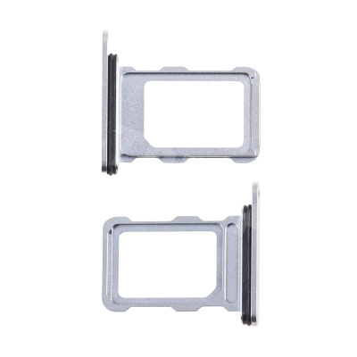 Держатель SIM для iPhone 16 Pro/16 Pro Max (1 Sim) (A3293/A3296) Белый