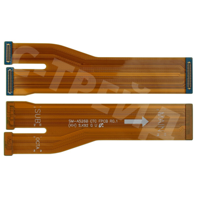Шлейф для Samsung Galaxy A52/A52 5G/A52s 5G (A525F/A526B/A528B) межплатный