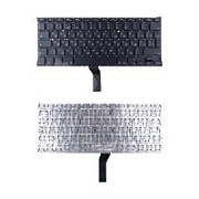 Клавиатура для ноутбука MacBook Air 13" A1369/A1466 (2011-2017, Г-образный Enter RU) Черный