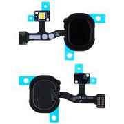 Шлейф для Samsung Galaxy M31 (M315F) сканер отпечатка пальцев Черный