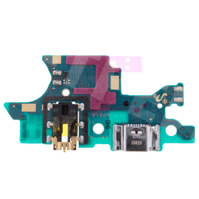 Шлейф для Samsung Galaxy A7 2018 (A750F) плата системный разъем/разъем гарнитуры/микрофон