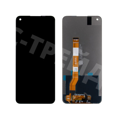 Дисплей для Realme 8i/9i/Narzo 50 4G (RMX3151/RMX3491/RMX3286) в сборе с тачскрином Черный - Оптима