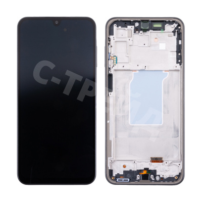 Дисплей для Samsung Galaxy A26 5G (A266B) модуль с рамкой Черный - OR (SP)