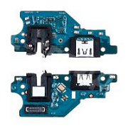 Шлейф для Realme C21/C11 2021/Narzo 50i (RMX3231/RMX3235/RMX3201) плата на системный разъем/разъем гарнитуры/микрофон - Премиум