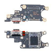 Шлейф для Xiaomi 13 Lite (2210129SG) плата системный разъем/разъем SIM/микрофон - Премиум