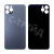 Задняя крышка для iPhone 11 Pro Max (A2218) Серый (стекло, широкий вырез под камеру, логотип)