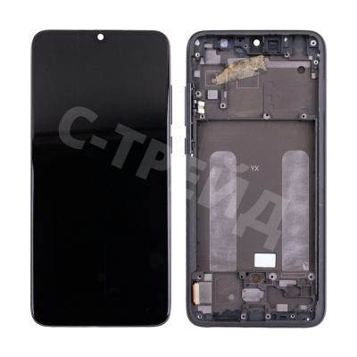 Дисплей для Xiaomi Mi 9 Lite (M1904F3BG) модуль с рамкой Черный - OR