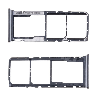 Держатель SIM для Xiaomi Redmi 14C/Poco C75 (2411DRN47C/2410FPCC5G) Черный