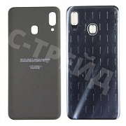 Задняя крышка для Samsung Galaxy A20 (A205F) Черный