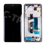 Дисплей для Xiaomi Redmi Note 14 Pro+ 5G (24115RA8EG) модуль с рамкой Черный - OR (SP)