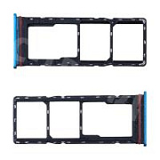 Держатель SIM для Tecno Spark Go 2022/6 Go (KG5m/KE5) Синий