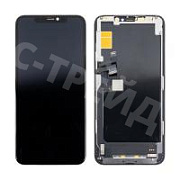 Дисплей для iPhone 11 Pro Max (A2218) в сборе с тачскрином Черный - (FOG)