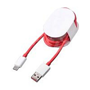 Кабель USB - Type-C для OnePlus/OPPO/Realme/Vivo (100W, SuperVOOC) (тех.упак.) Красный