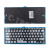 Подсветка клавиатуры для ноутбука MacBook Air 13" A1369/A1466 (2011-2017, Г-образный Enter RU) Черный