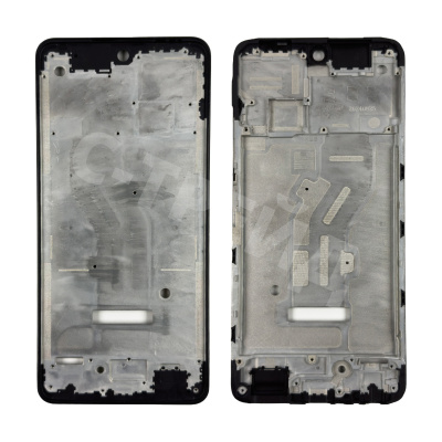 Рамка дисплея для Tecno Spark 30 4G (KL6) Черный (возможен дефект ЛКП)