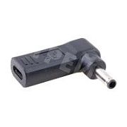 Переходник для зарядки ноутбука Type-C - 4.5*3.0 Черный