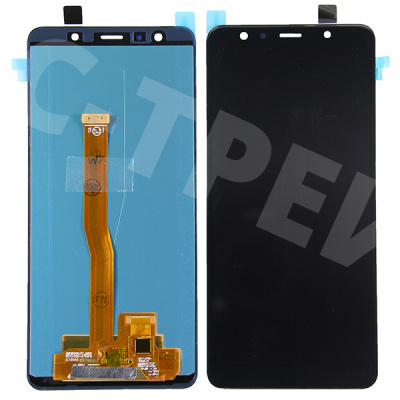 Дисплей для Samsung Galaxy A7 2018 (A750F) в сборе с тачскрином Черный - (OLED)