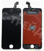 Дисплей для iPhone 5C в сборе с тачскрином Черный - Оптима