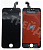 Дисплей для iPhone 5C в сборе с тачскрином Черный - Оптима