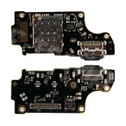 Шлейф для Xiaomi Poco F2 Pro (M2004J11G) плата системный разъем/разъем SIM/микрофон