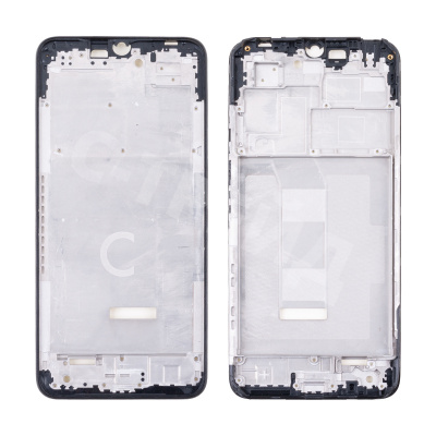 Рамка дисплея для Xiaomi Poco M4 5G (MZB0BF9RU) Черный (возможен дефект ЛКП)